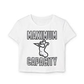 Maximum Capacity - Women's Baby Tee - Witty Twisters Fashions